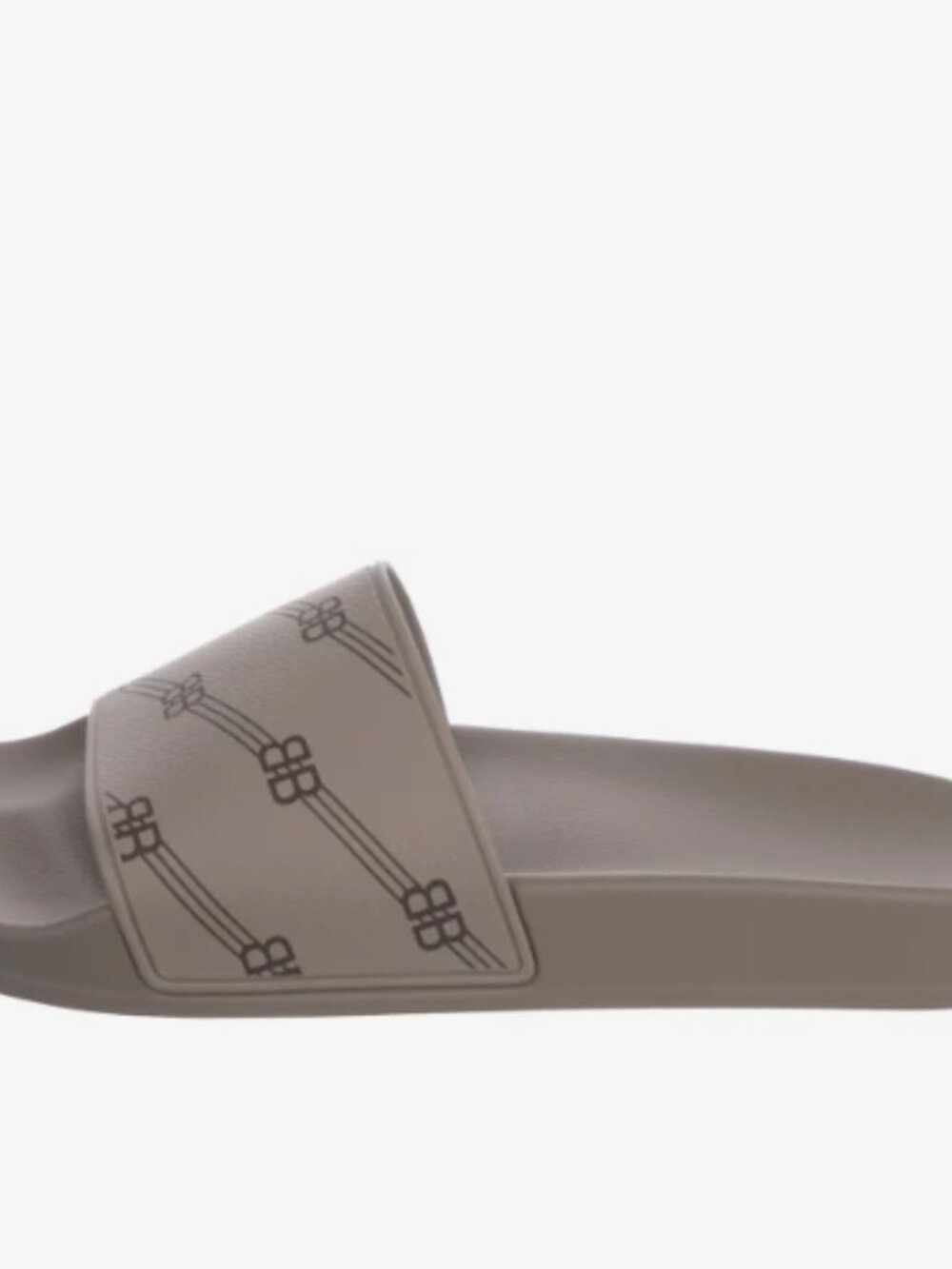 Balenciaga  Rubber Graphic Print Slides w/ Tags